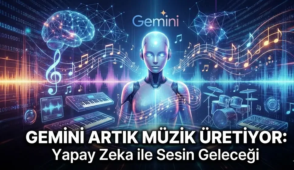 Gemini Artık Müzik Üretiyor: Yapay Zeka ile Sesin Geleceği