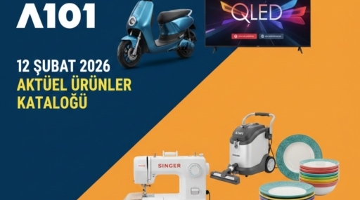 A101 12 Şubat 2026 Aktüel Ürünler Kataloğu: Bu Hafta A101’de Neler Var?
