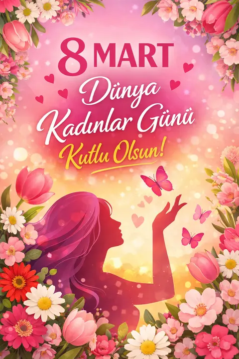 8 Mart Kadinlar Gunu Kutlamasi mesaji22