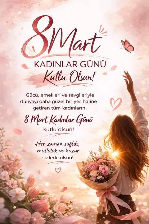 8 Mart Kadinlar Gunu Kutlamasi mesaji3