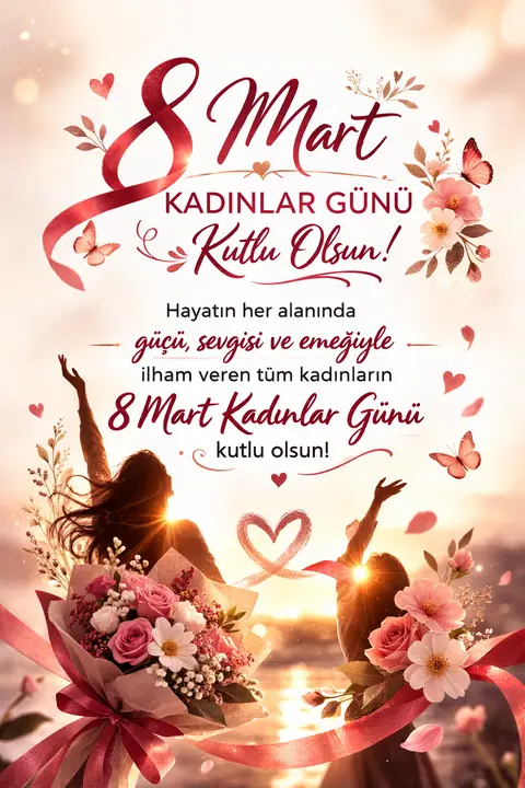 8 Mart Kadinlar Gunu Kutlamasi mesaji344