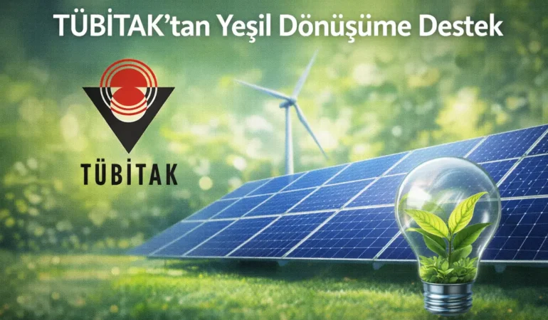 Yeşil dönüşümde TÜBİTAK desteği