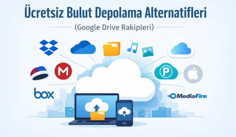ücretsiz bulut depolama
